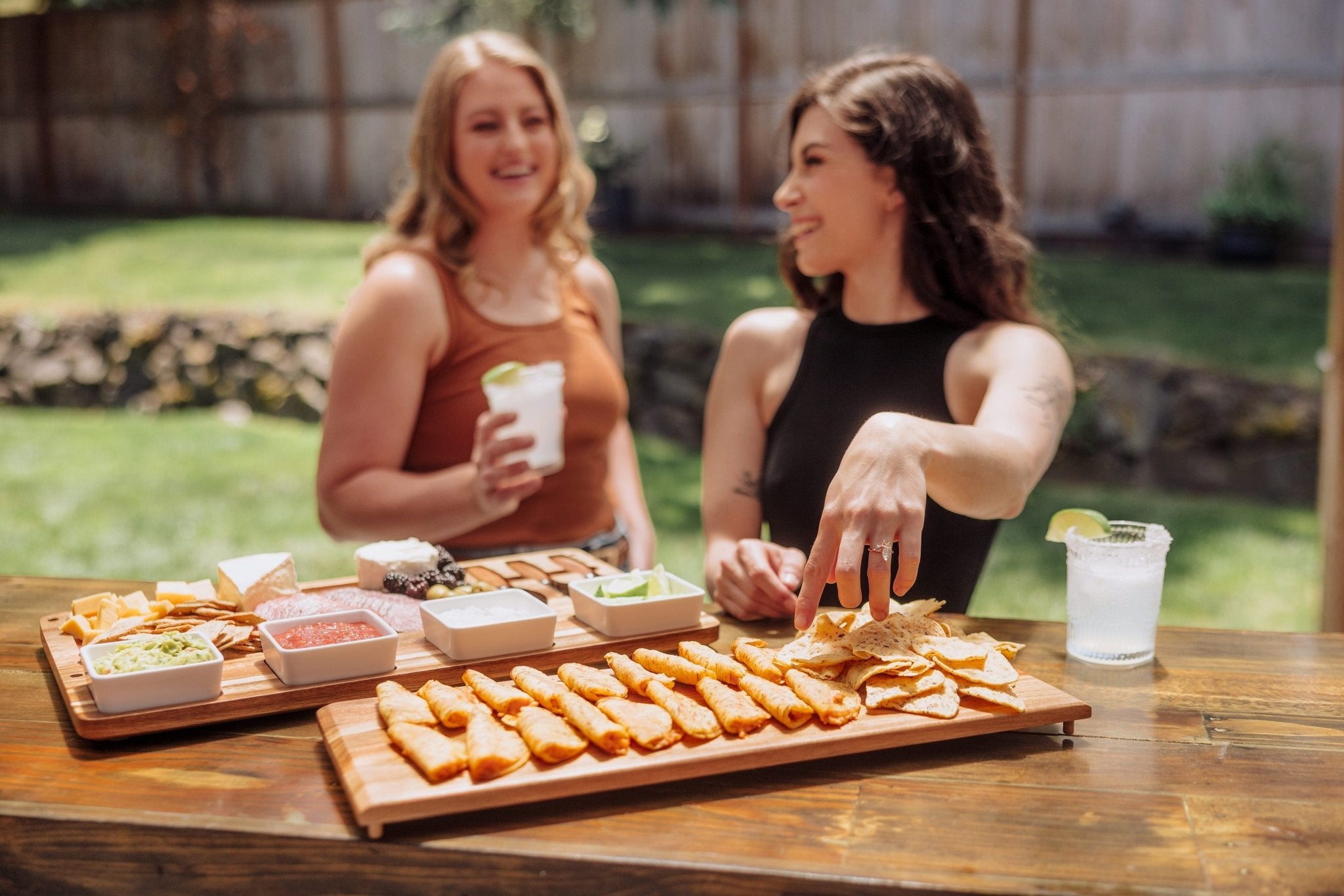 Picada Tapas & Cheese Board Set with Dip Bowls Core La Vie Bien Picada Tapas & Cheese Board Set with Dip Bowls