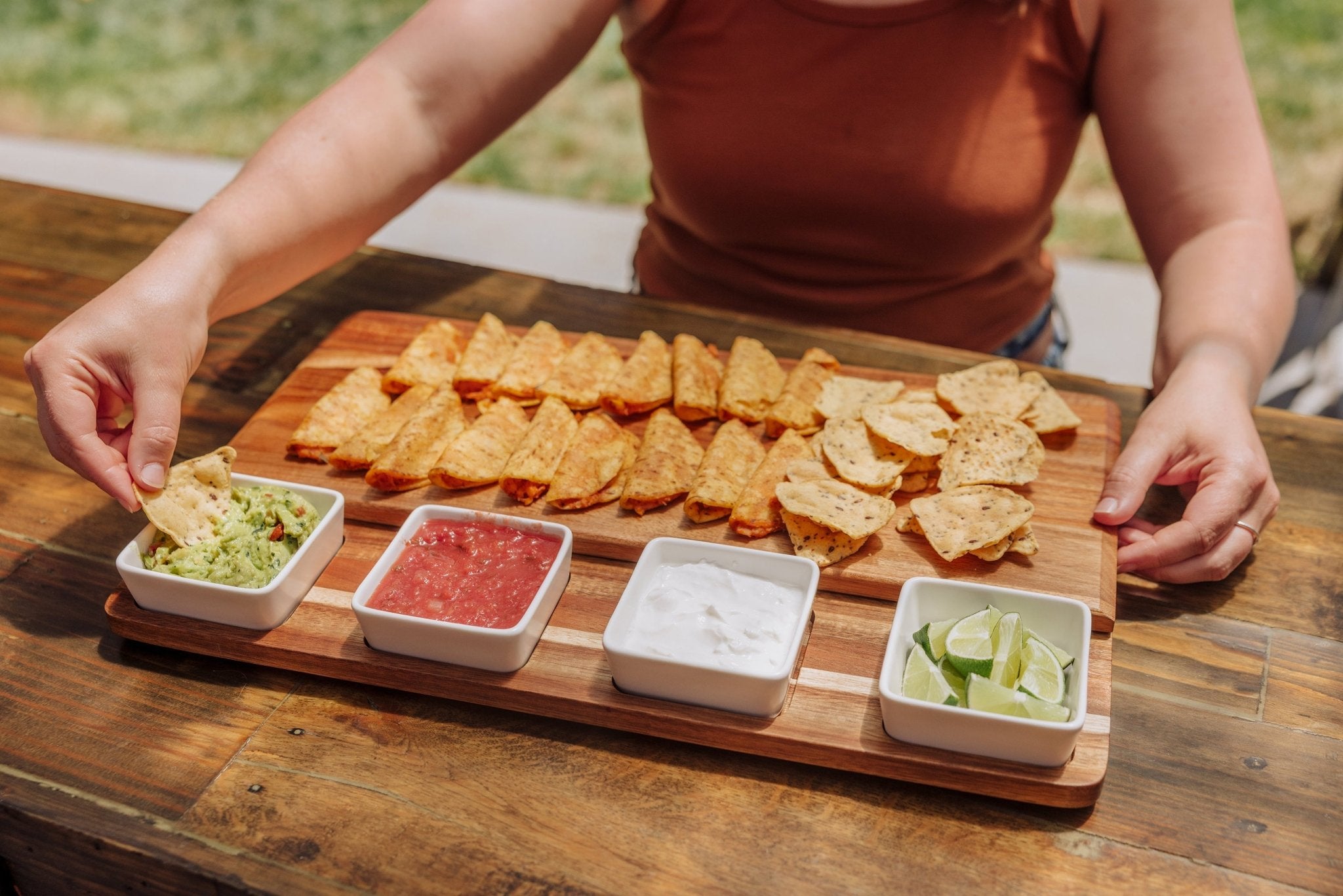Picada Tapas & Cheese Board Set with Dip Bowls Core La Vie Bien Picada Tapas & Cheese Board Set with Dip Bowls
