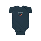 Picante spicy Spanish Chili Pepper Infant Bodysuit, cute pepper Baby outfit Kids clothes La Vie Bien Picante spicy Spanish Chili Pepper Infant Bodysuit, cute pepper Baby outfit