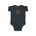 Picante spicy Spanish Chili Pepper Infant Bodysuit, cute pepper Baby outfit Kids clothes La Vie Bien Picante spicy Spanish Chili Pepper Infant Bodysuit, cute pepper Baby outfit