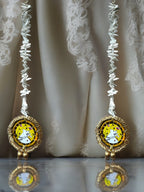 Pichwai, Ring & Tassels Lari, Set of 2 Festive Decor La Vie Bien Pichwai, Ring & Tassels Lari, Set of 2