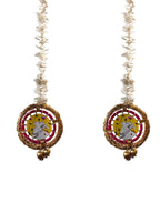 Pichwai, Ring & Tassels Lari, Set of 2 Festive Decor La Vie Bien Pichwai, Ring & Tassels Lari, Set of 2