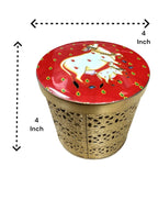 Pichwai Round Trinket Box Home Decor La Vie Bien Pichwai Round Trinket Box