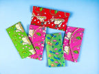 Pichwai Shagan Lifafa, Set of 5 Traditional Gifts La Vie Bien Pichwai Shagan Lifafa, Set of 5