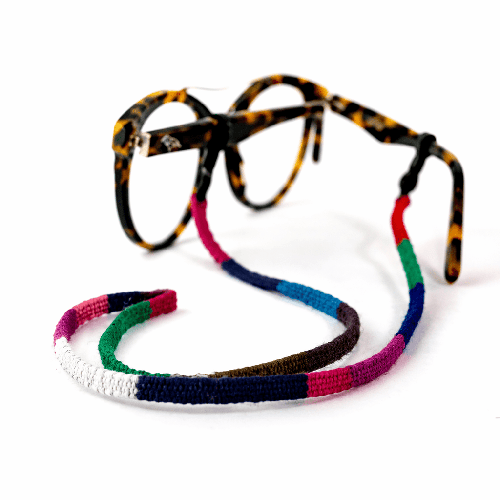 Pick Color! Guatemalan Artisan Woven Eyeglass Holders - Guatemala Apparel La Vie Bien Pick Color! Guatemalan Artisan Woven Eyeglass Holders - Guatemala