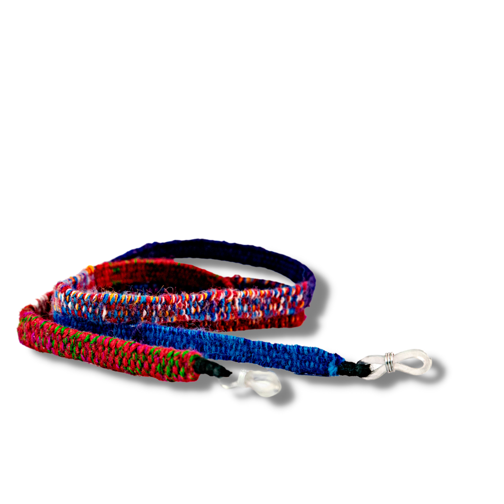 Pick Color! Guatemalan Artisan Woven Eyeglass Holders - Guatemala Apparel La Vie Bien Pick Color! Guatemalan Artisan Woven Eyeglass Holders - Guatemala