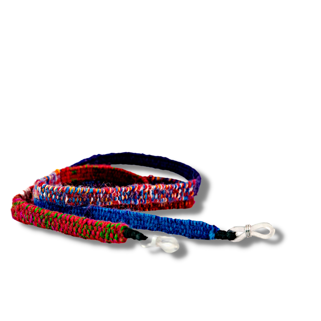 Pick Color! Guatemalan Artisan Woven Eyeglass Holders - Guatemala Apparel La Vie Bien Pick Color! Guatemalan Artisan Woven Eyeglass Holders - Guatemala