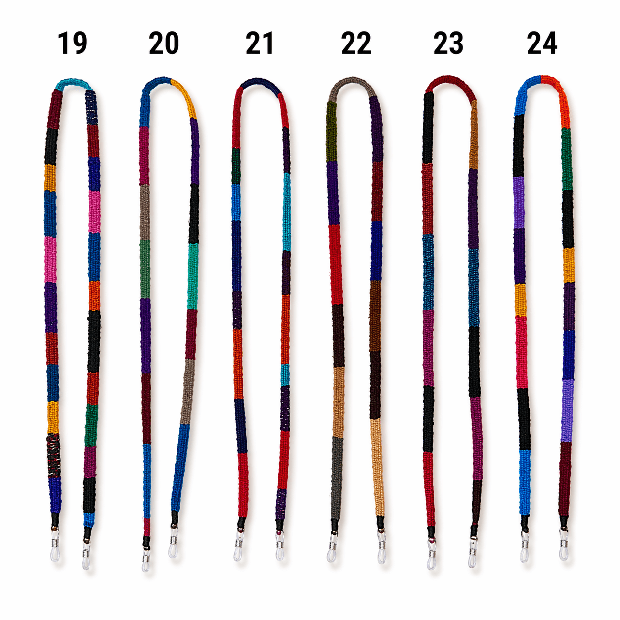Pick Color! Guatemalan Artisan Woven Eyeglass Holders - Guatemala Apparel La Vie Bien Pick Color! Guatemalan Artisan Woven Eyeglass Holders - Guatemala