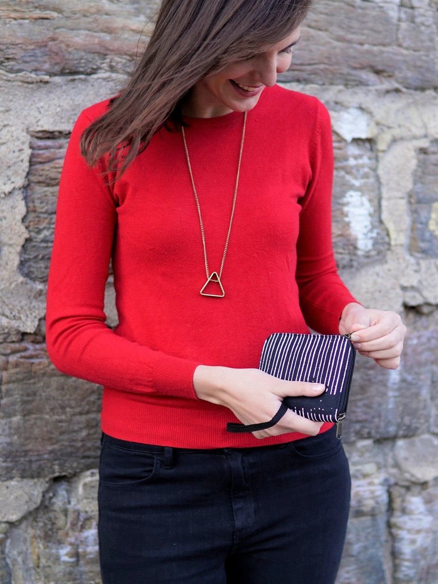Pick Up Sticks Mini Zip Wallet
