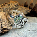 Pictish Lore Celtic Dragon Ring in Sterling Silver Ring La Vie Bien Pictish Lore Celtic Dragon Ring in Sterling Silver