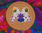 Pink Berries Ojibwe Floral Sticker La Vie Bien Pink Berries Ojibwe Floral Sticker