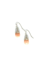 Pink Chalcedony Drop Earrings