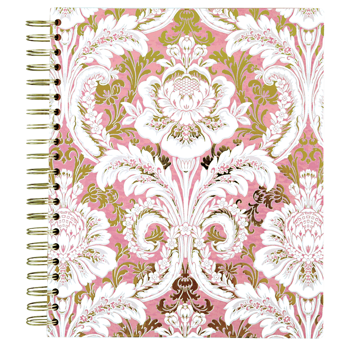 Pink Damask Spiral Notebook by Anna Griffin Inc.