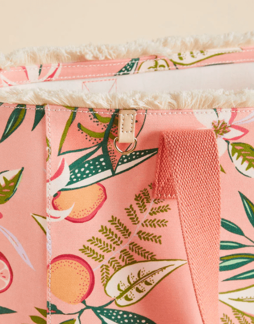 Pink Lemonade Beach Tote Purses & Bags La Vie Bien Pink Lemonade Beach Tote