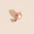 Pink Pearl Necklace Charm by Oh Clementine