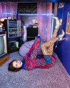 Pink Pop Leopard Print Sheer Tights by Sock Candy