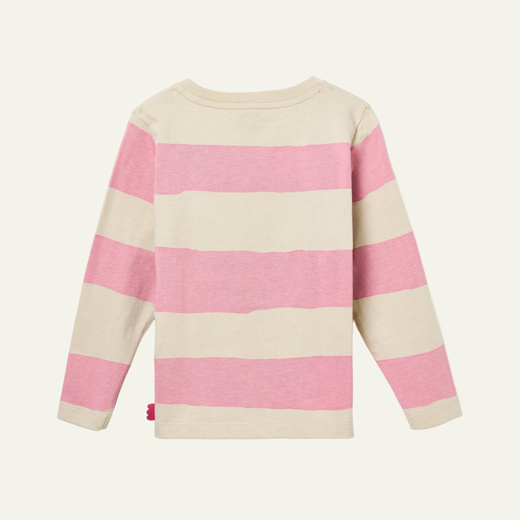 Pink Rugby Stripe T-Shirt Shirts/Tops La Vie Bien Pink Rugby Stripe T-Shirt