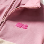 Pink Sherpa Zip up Jackets La Vie Bien Pink Sherpa Zip up