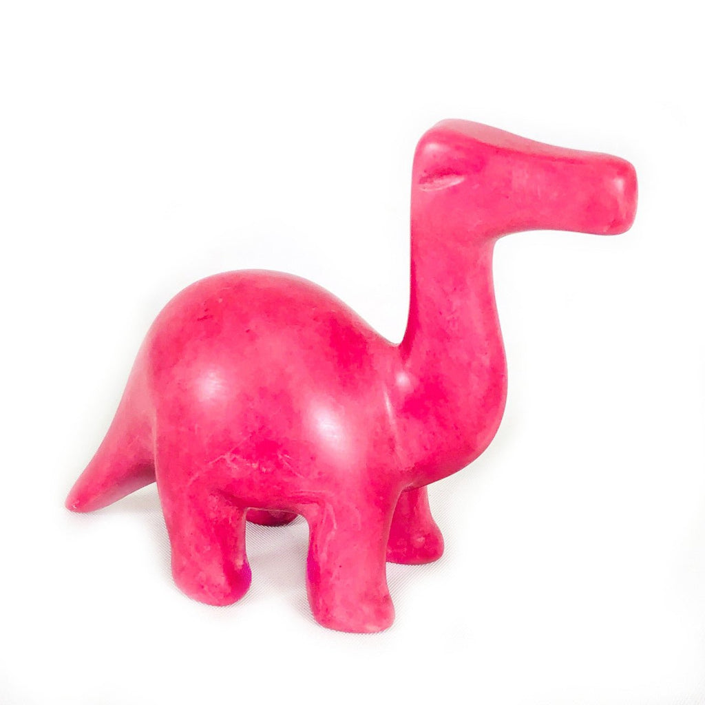 Pink Soapstone Dinosaur La Vie Bien Pink Soapstone Dinosaur
