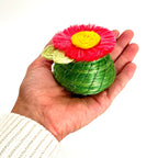Pink Sunflower Tiny Basket La Vie Bien Pink Sunflower Tiny Basket