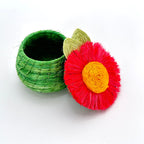 Pink Sunflower Tiny Basket La Vie Bien Pink Sunflower Tiny Basket
