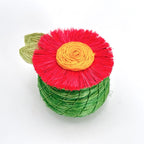 Pink Sunflower Tiny Basket La Vie Bien Pink Sunflower Tiny Basket