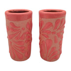 Pink Talavera Shot Glass | Handmade Ceramic Favor Mexican Shot Glass La Vie Bien Pink Talavera Shot Glass | Handmade Ceramic Favor