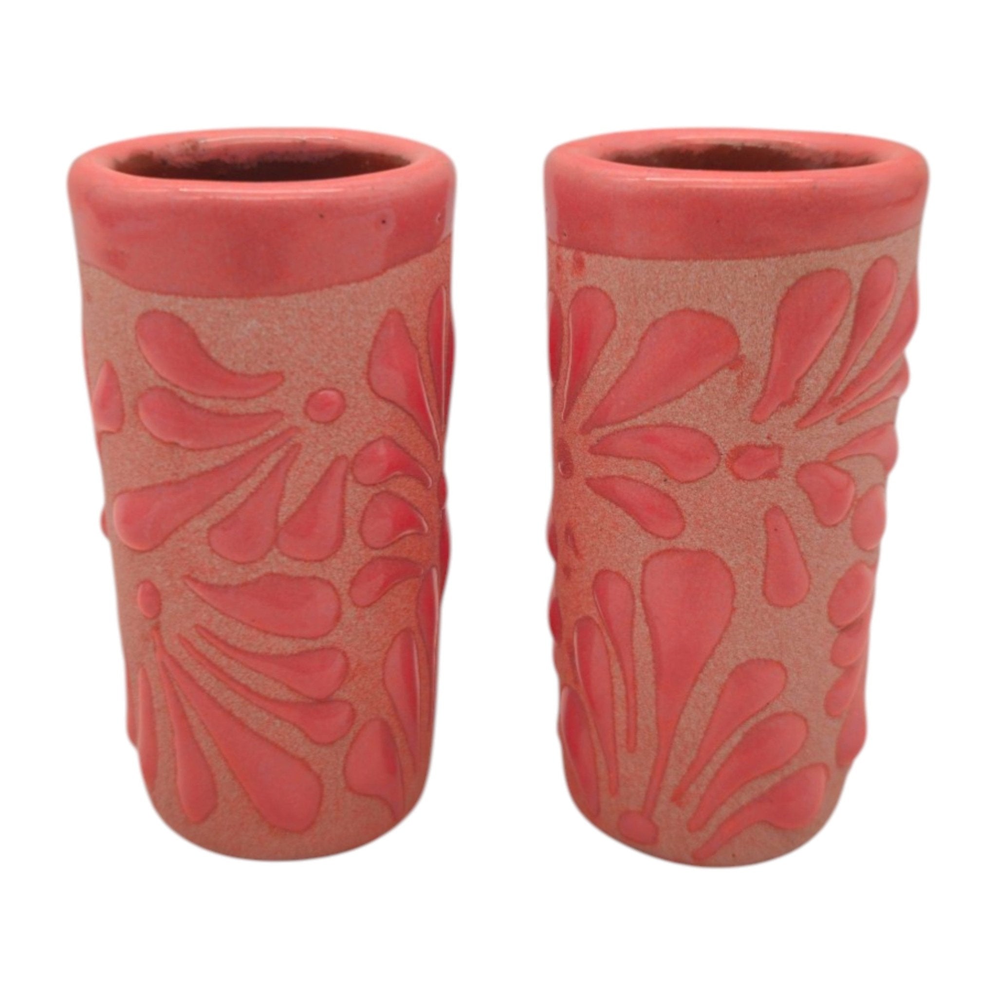 Pink Talavera Shot Glass | Handmade Ceramic Favor Mexican Shot Glass La Vie Bien Pink Talavera Shot Glass | Handmade Ceramic Favor