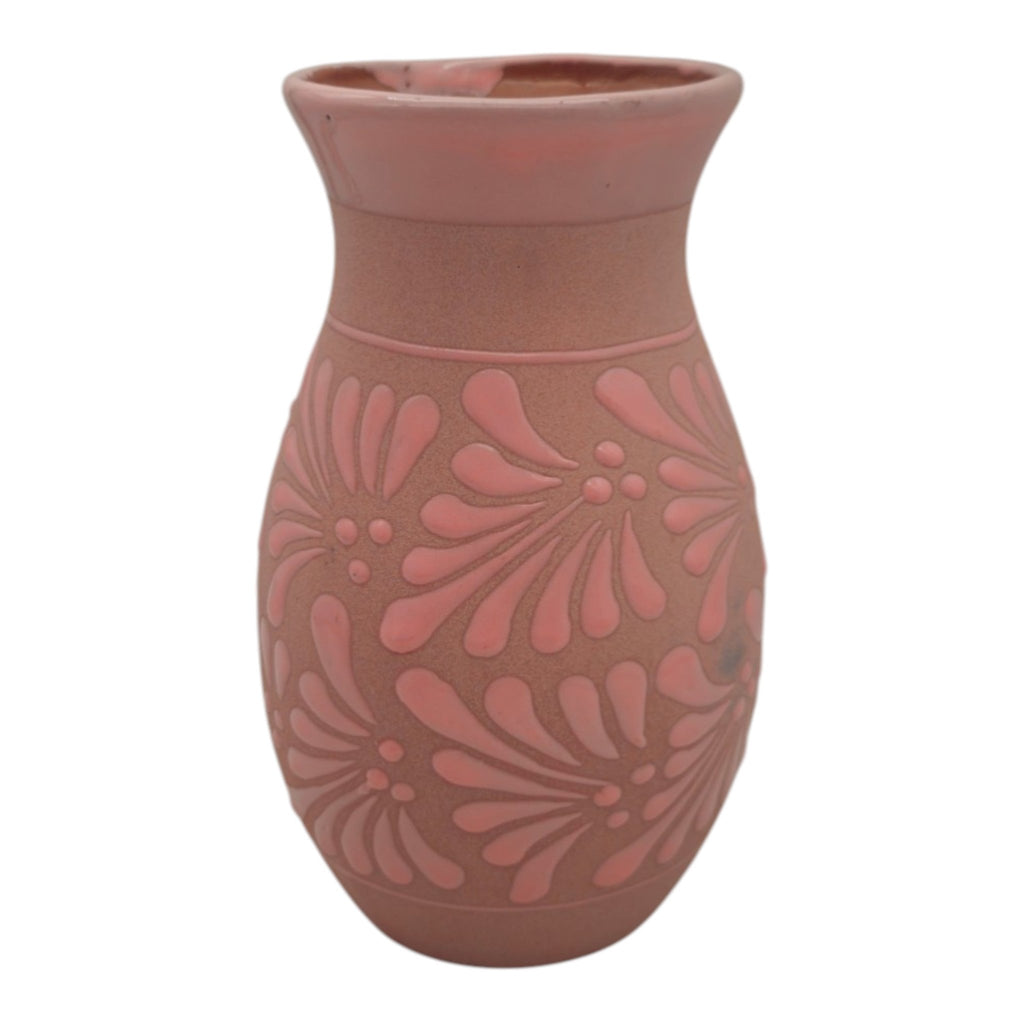 Pink Talavera Vase | Handmade Floral Pottery Talavera Planter La Vie Bien Pink Talavera Vase | Handmade Floral Pottery