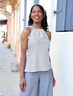 Pinstripe Tank by Passion Lilie