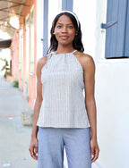 Pinstripe Tank by Passion Lilie