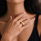 Pira Square Stackable Rings Rings La Vie Bien Pira Square Stackable Rings