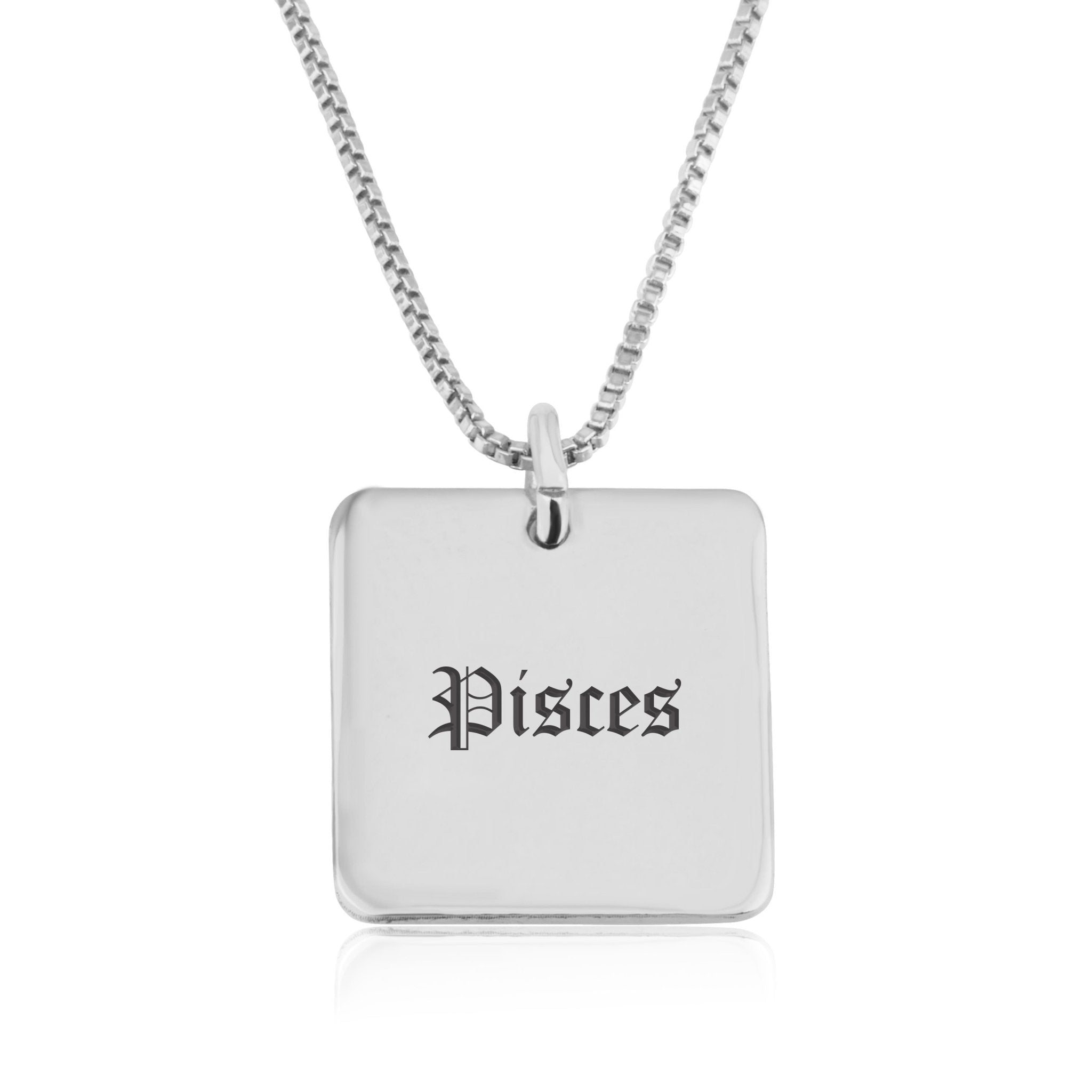 Pisces Charm Necklace La Vie Bien Pisces Charm Necklace