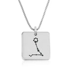 Pisces Constellation Necklace La Vie Bien Pisces Constellation Necklace