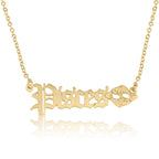 Pisces Symbol Necklace La Vie Bien Pisces Symbol Necklace