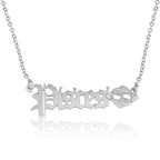 Pisces Symbol Necklace La Vie Bien Pisces Symbol Necklace