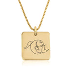 Pisces Zodiac Necklace La Vie Bien Pisces Zodiac Necklace