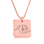 Pisces Zodiac Necklace La Vie Bien Pisces Zodiac Necklace