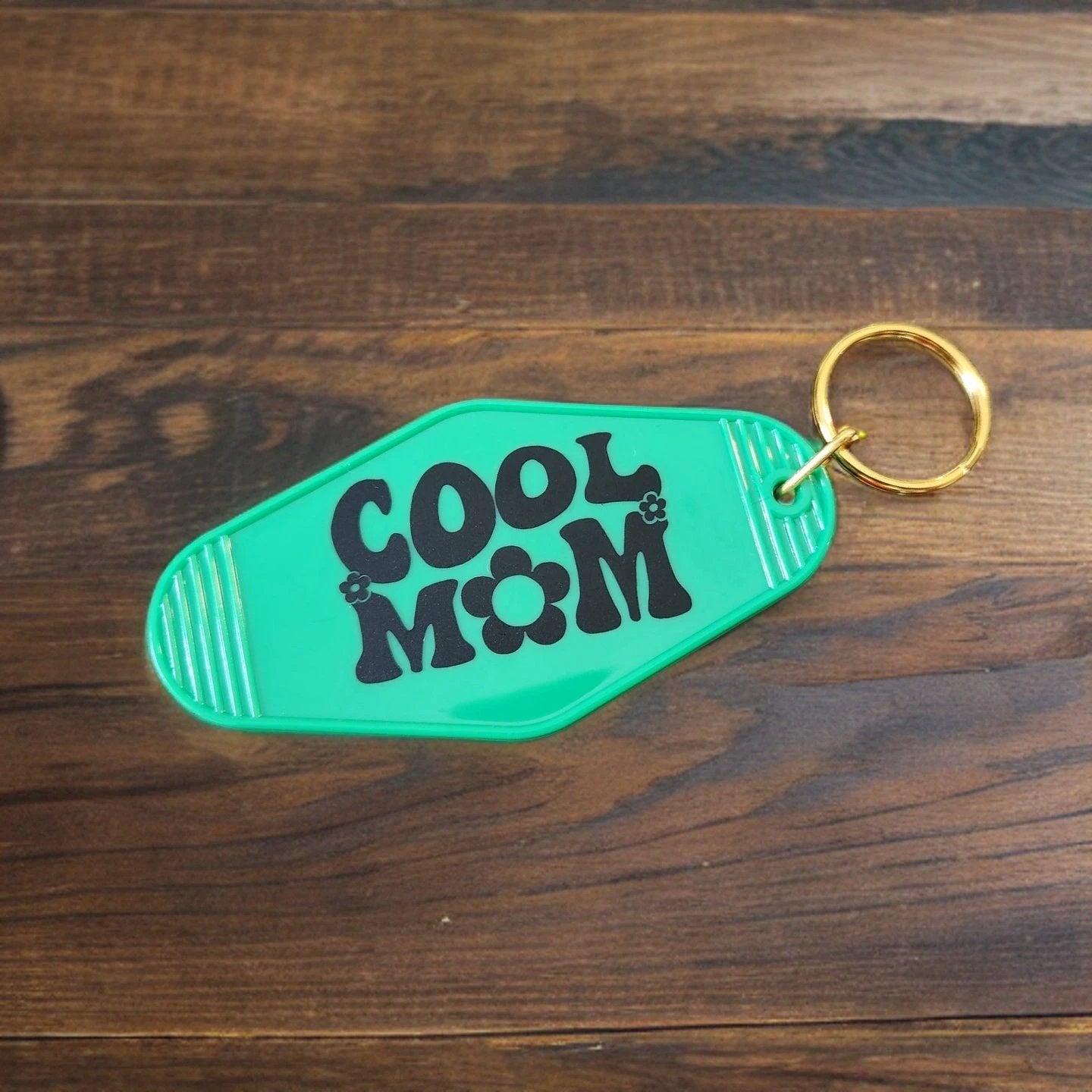 Cool Mom Motel Keychain by Hoosier Handkerchief Company