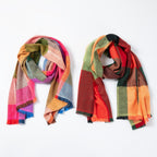 Plaid Chunky Scarf Scarves & Bandanas La Vie Bien Plaid Chunky Scarf