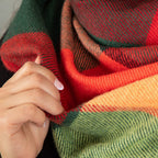 Plaid Chunky Scarf Scarves & Bandanas La Vie Bien Plaid Chunky Scarf