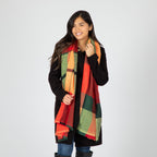 Plaid Chunky Scarf Scarves & Bandanas La Vie Bien Plaid Chunky Scarf