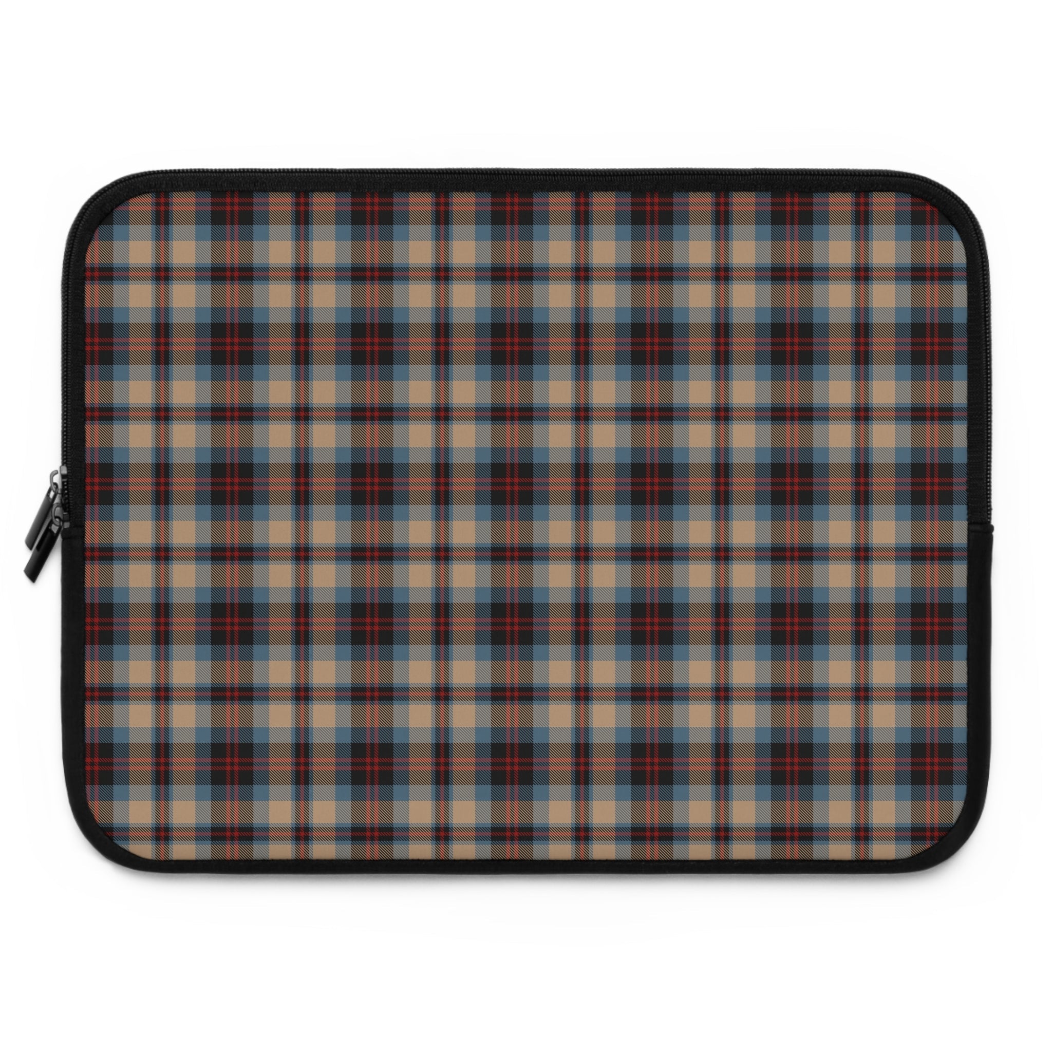 Plaid Laptop Sleeve | Stylish Computer Case for Professionals, Gift for Students, Tech Accessory for Work & School