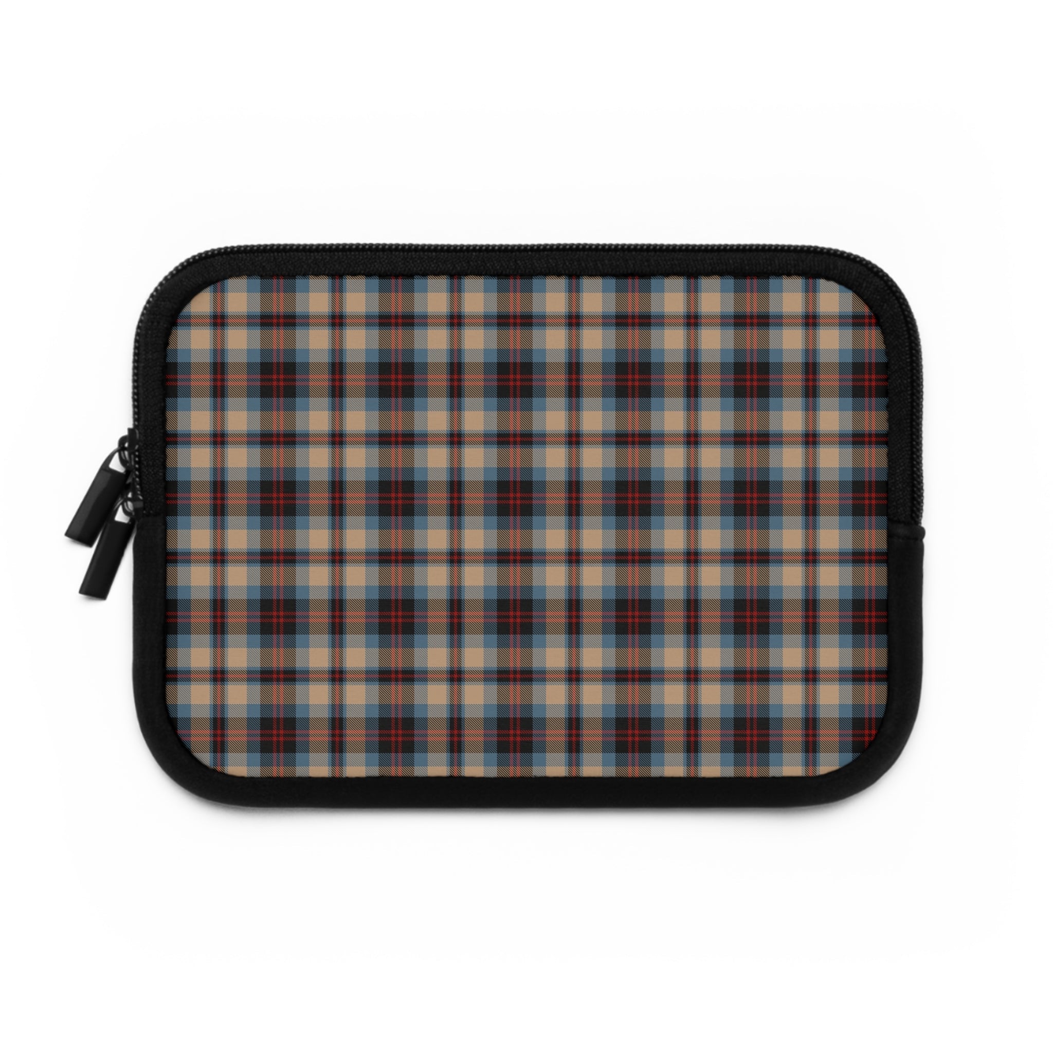 Plaid Laptop Sleeve | Stylish Computer Case for Professionals, Gift for Students, Tech Accessory for Work & School