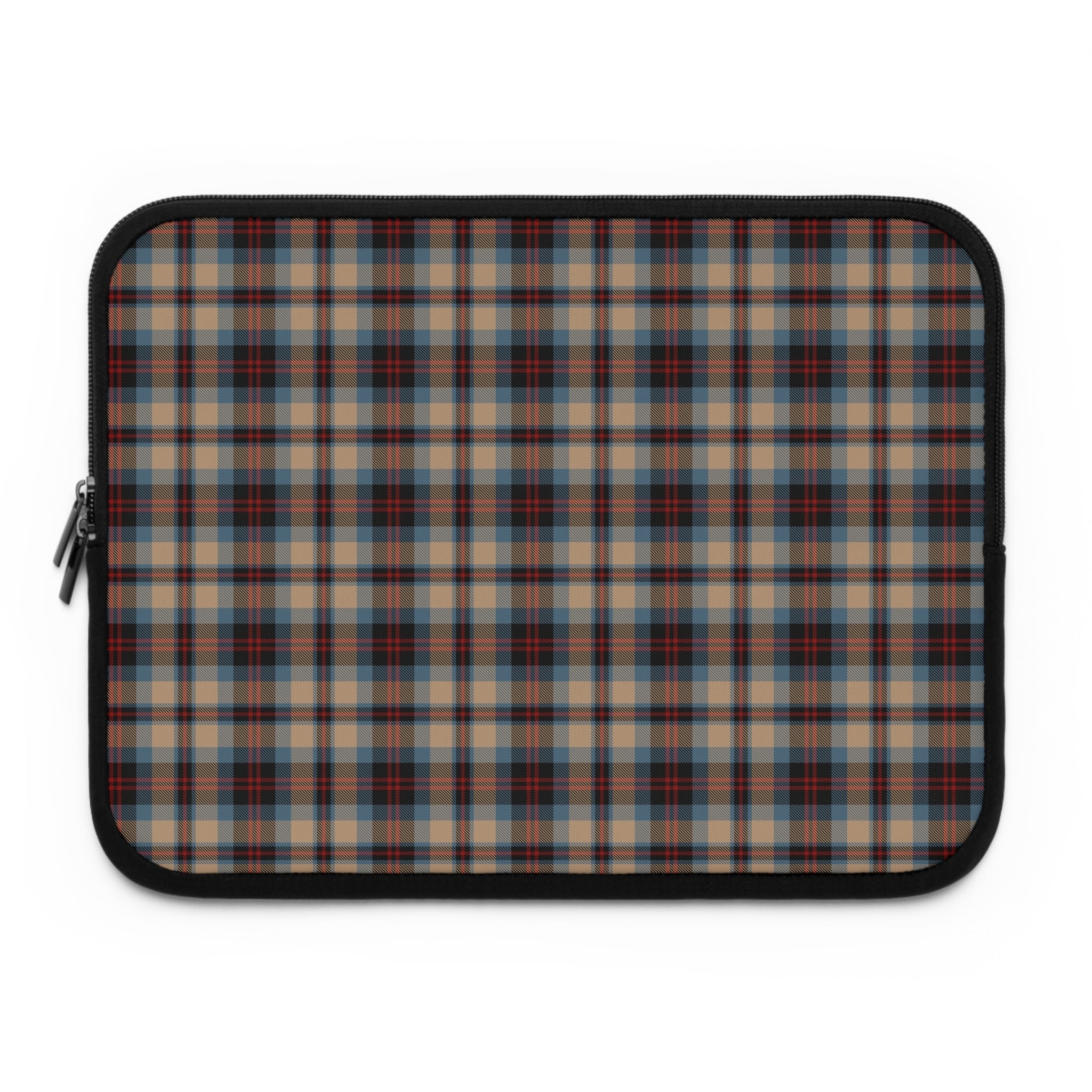 Plaid Laptop Sleeve | Stylish Computer Case for Professionals, Gift for Students, Tech Accessory for Work & School