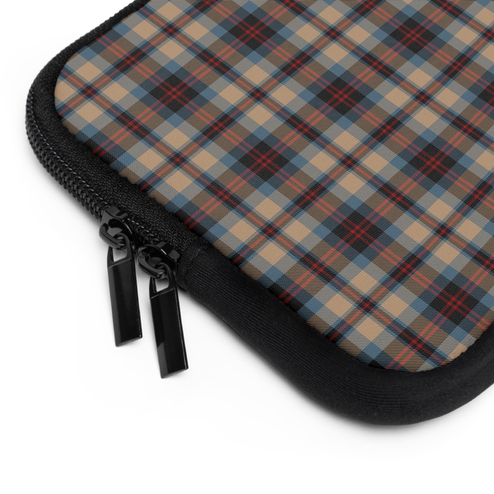 Plaid Laptop Sleeve | Stylish Computer Case for Professionals, Gift for Students, Tech Accessory for Work & School