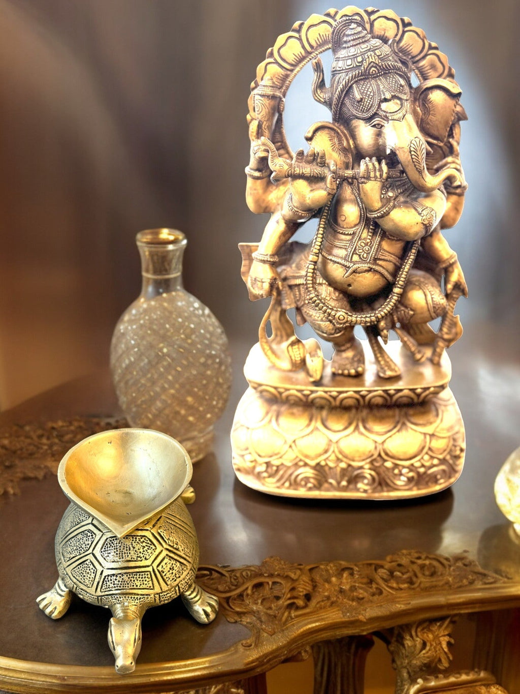 Plain Diya with Tortoise Diyas & Samai La Vie Bien Plain Diya with Tortoise