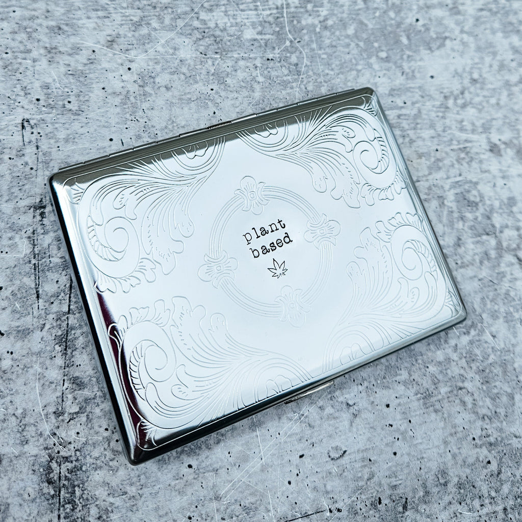 Plant Based Funny Cigarette Case for Vegan Acessories La Vie Bien Plant Based Funny Cigarette Case for Vegan