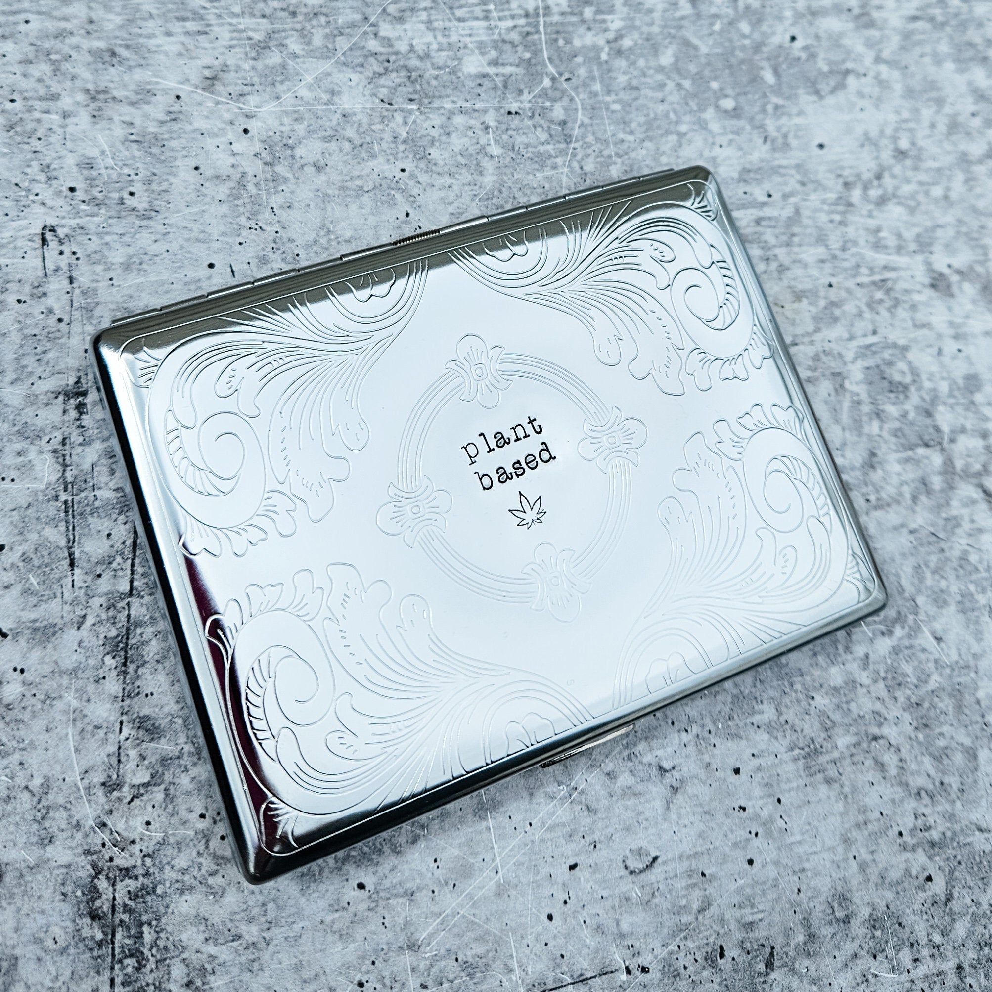 Plant Based Funny Cigarette Case for Vegan Acessories La Vie Bien Plant Based Funny Cigarette Case for Vegan