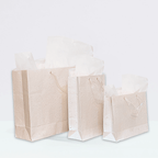 Plant & Grow Gift Bag (Handmade Seed Paper + Ribbon Handles) La Vie Bien Plant & Grow Gift Bag (Handmade Seed Paper + Ribbon Handles)